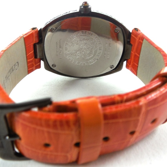 Orange Sapphire Diamond 5.93 Ct Luxury Watch main image 4